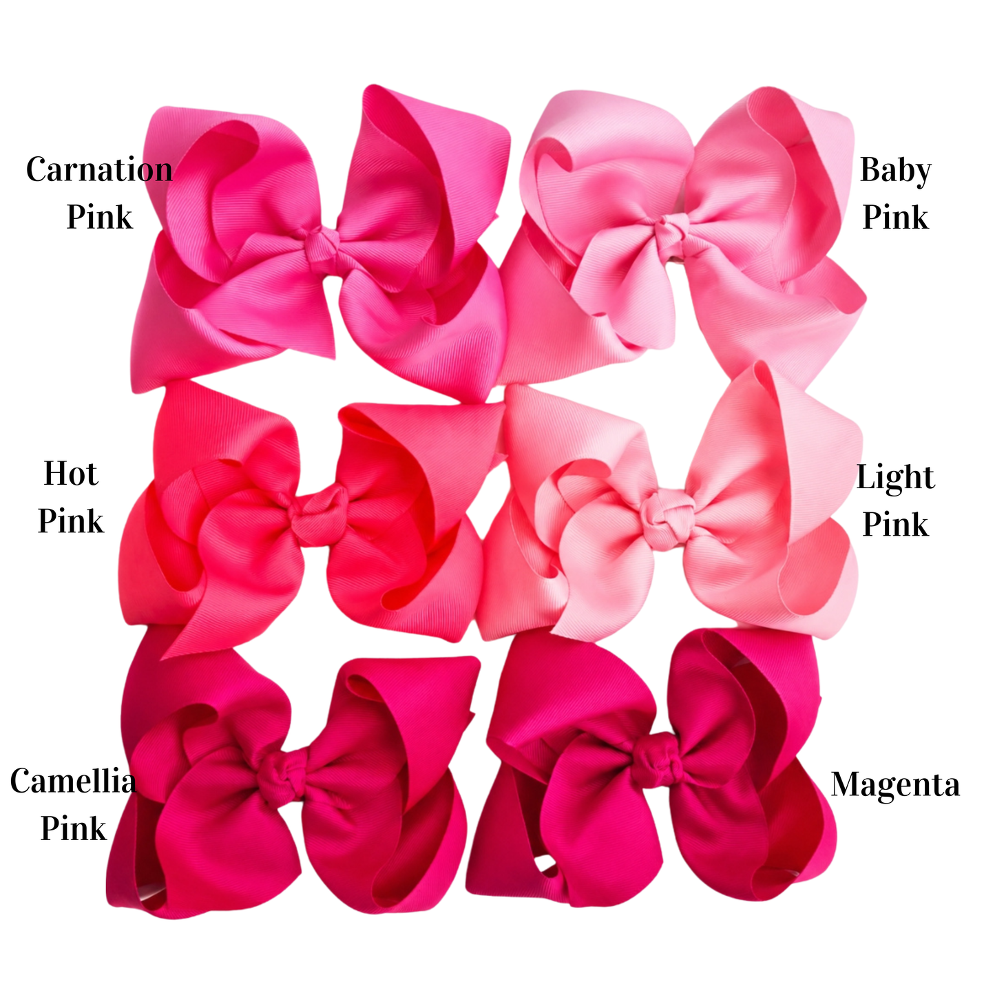 Pink Hair Bows