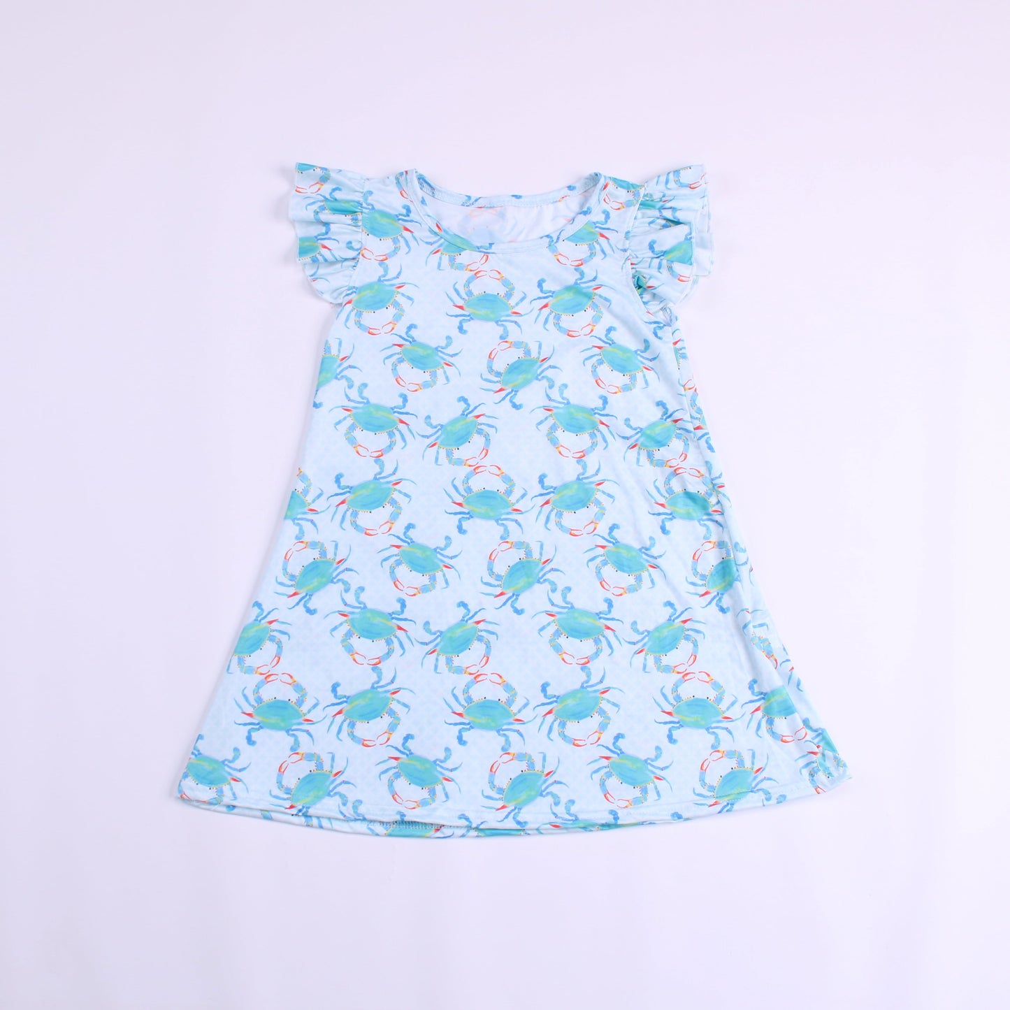 Aqua Crab Girls Dress