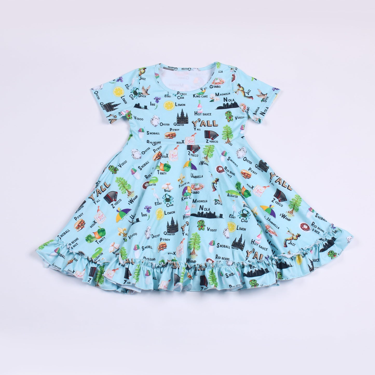 Cajun ABC's Girls Dress