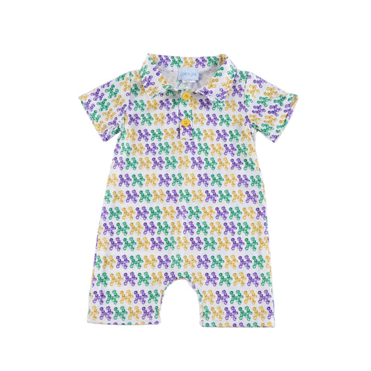 Bead Dog Polo Romper