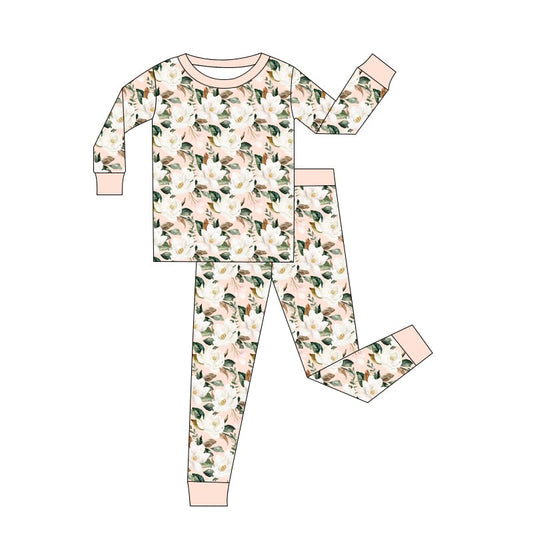 Pink Magnolia Pre-order sale bamboo 2pc set