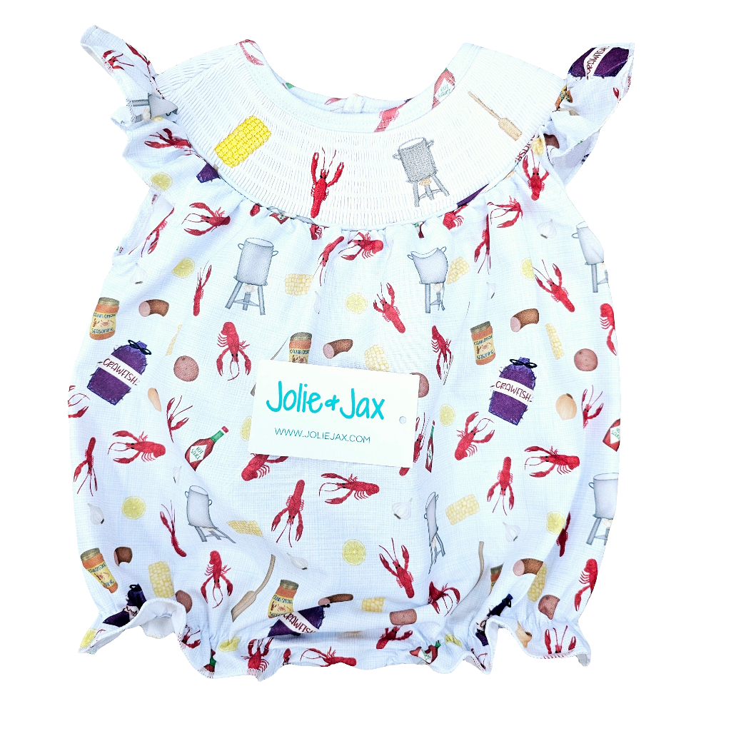 Crawfish Smocked Bubble