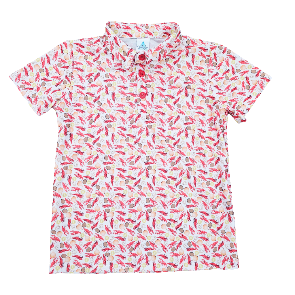 Crawfish Kid's Polo Shirt