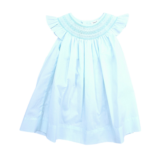 Mint Green Smocked Dress