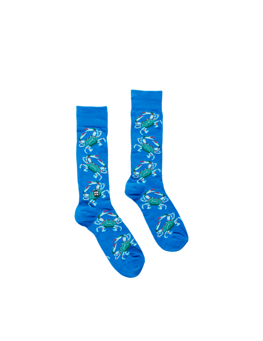 Blue Crab Socks