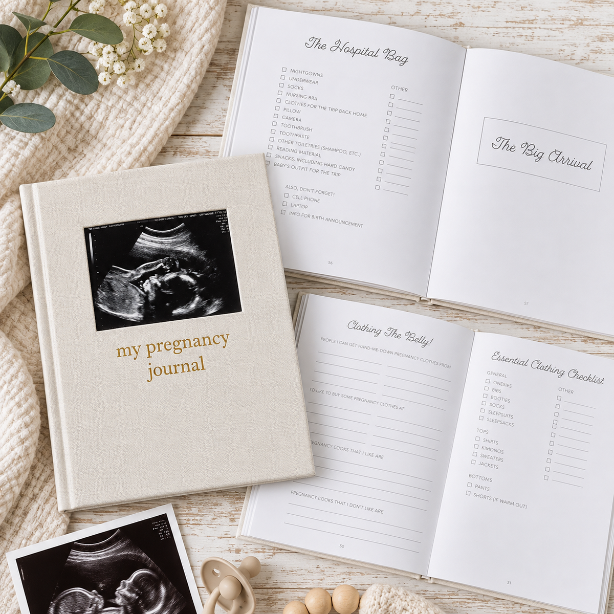 Pregnancy Journal - Linen