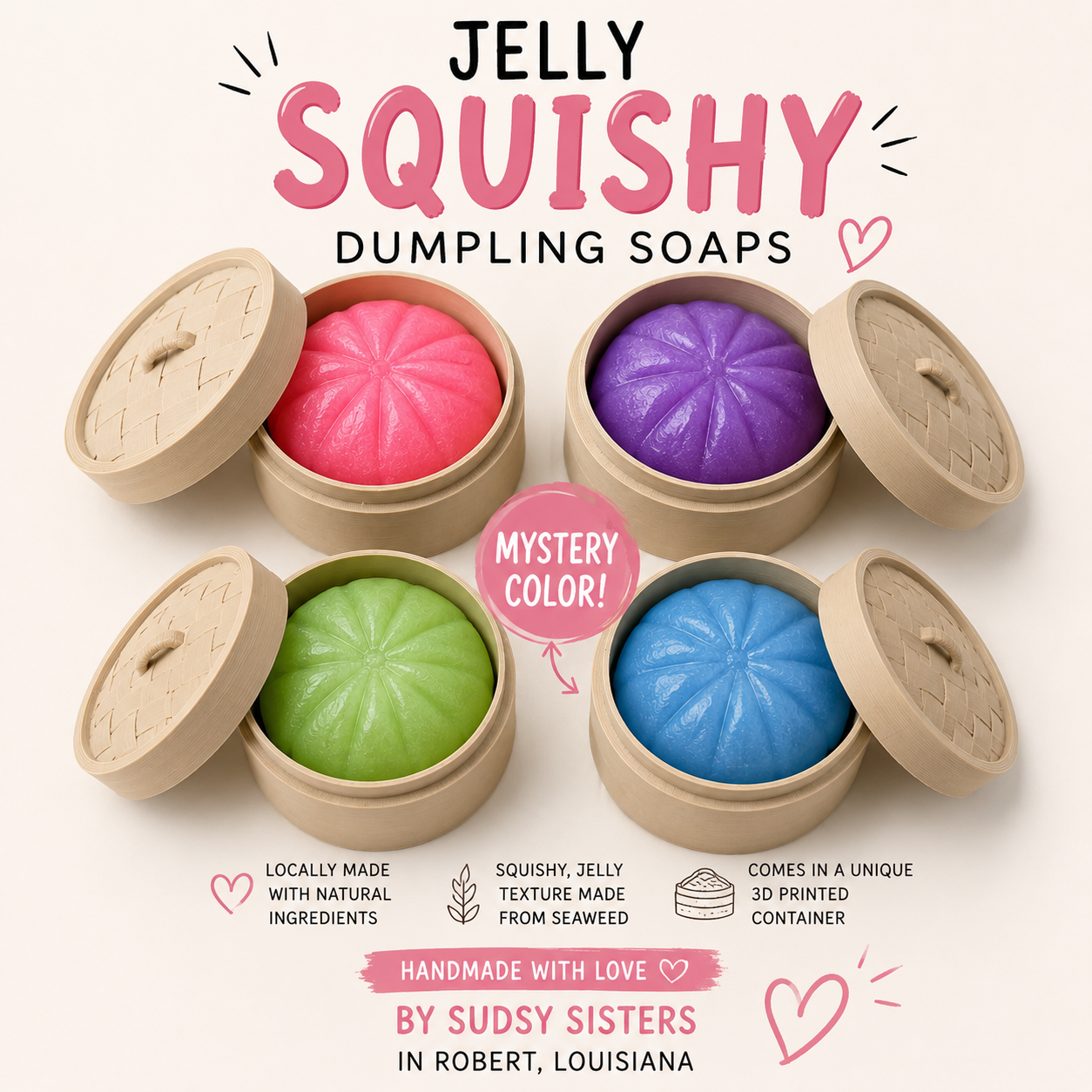Squishy Dumpling Soap