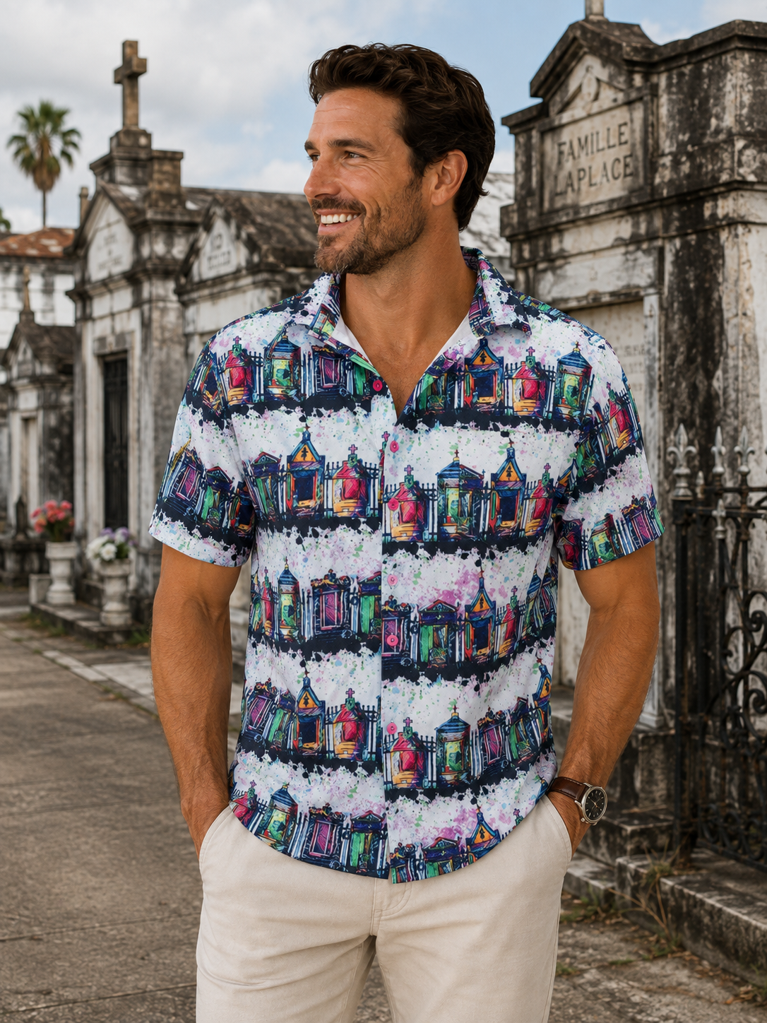 Preorder- Tombstone adult button down