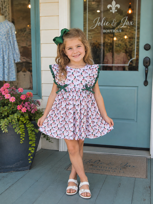 Mallard Duck kids dress