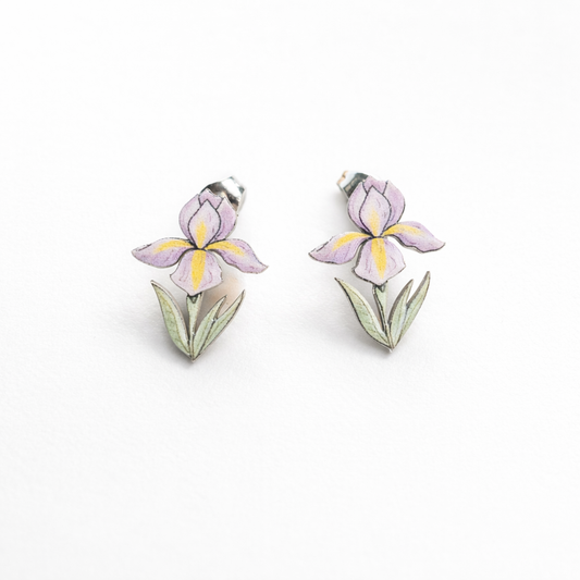 Iris Stud Earrings
