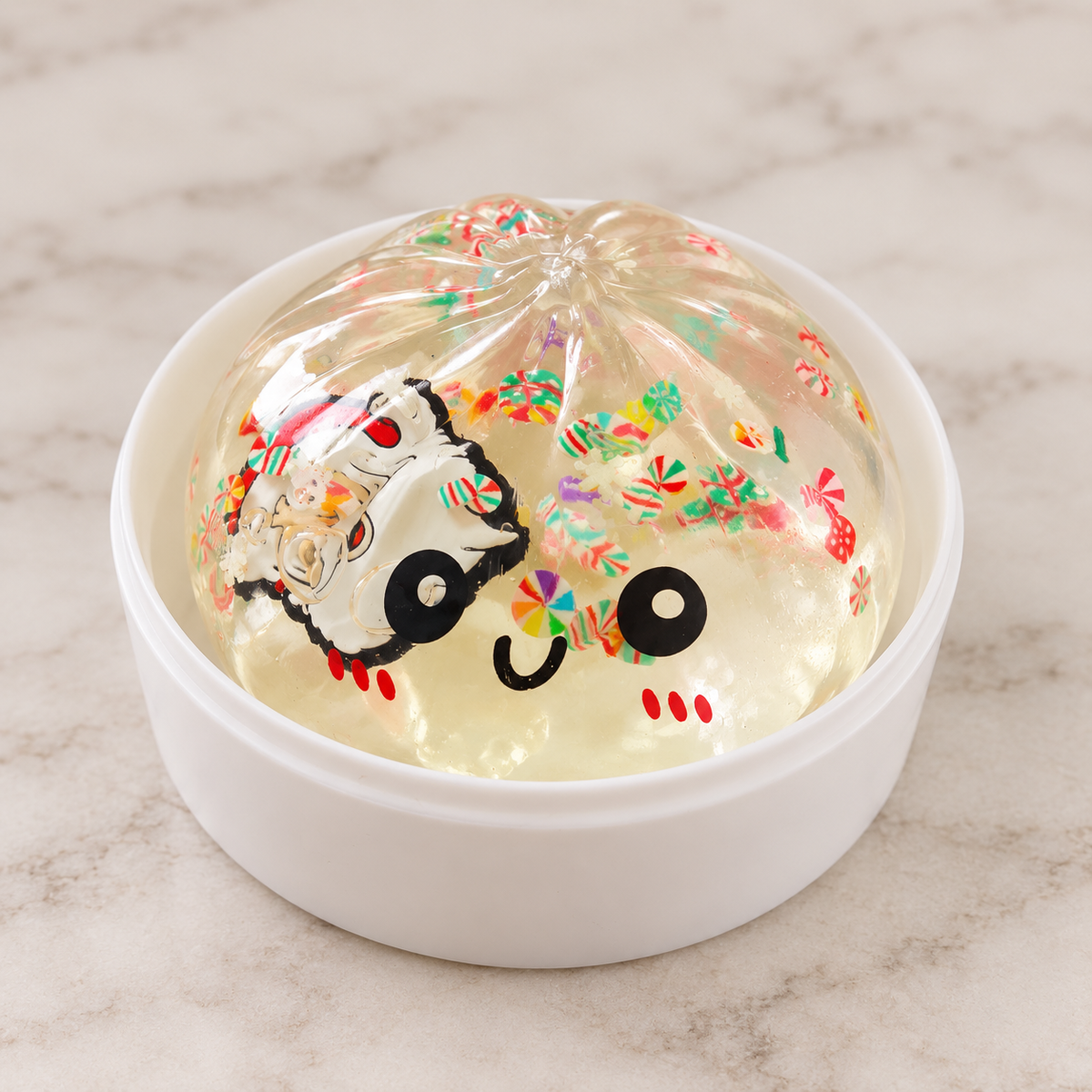 Christmas Vaseline Dumpling Slow Rise Squishy
