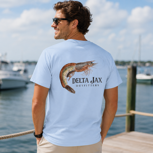 Delta Jax outfitters shrimp, New Orleans clothing