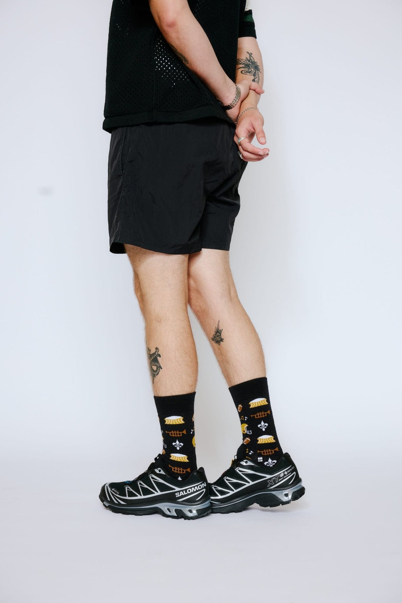 N.O. Football Socks