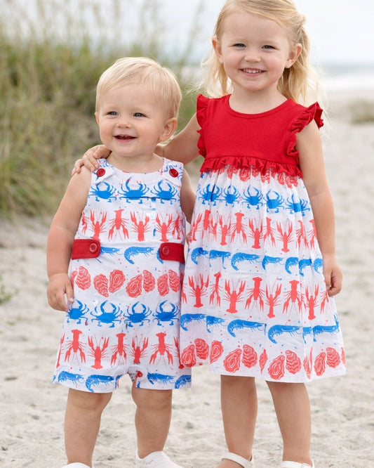 Patriotic Seafood Dress