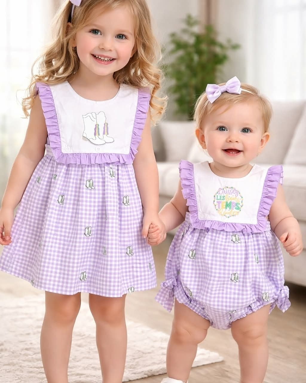 Mardi Gras Boot Reversible Dress