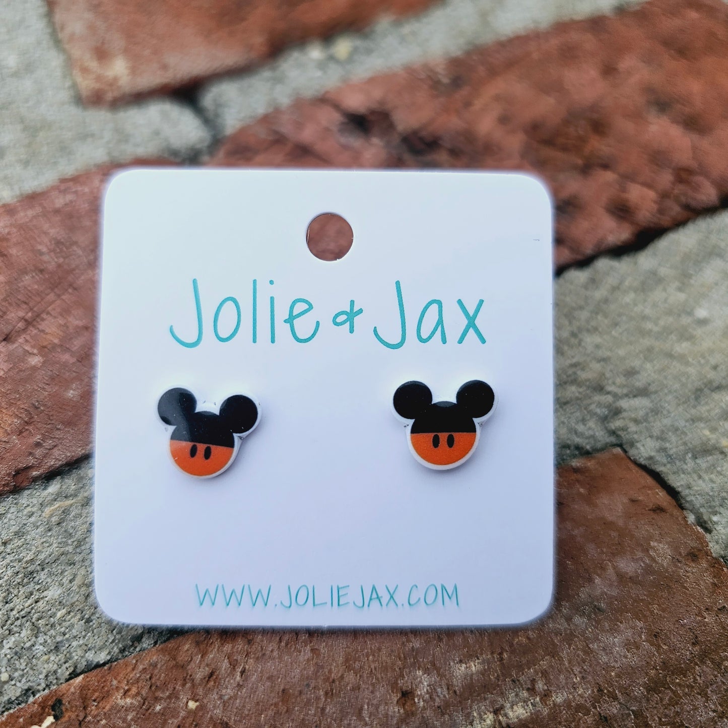 Halloween Mouse Acrylic Studs