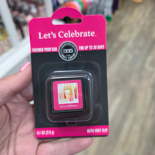 Lets Celebrate Auto Vent Clip