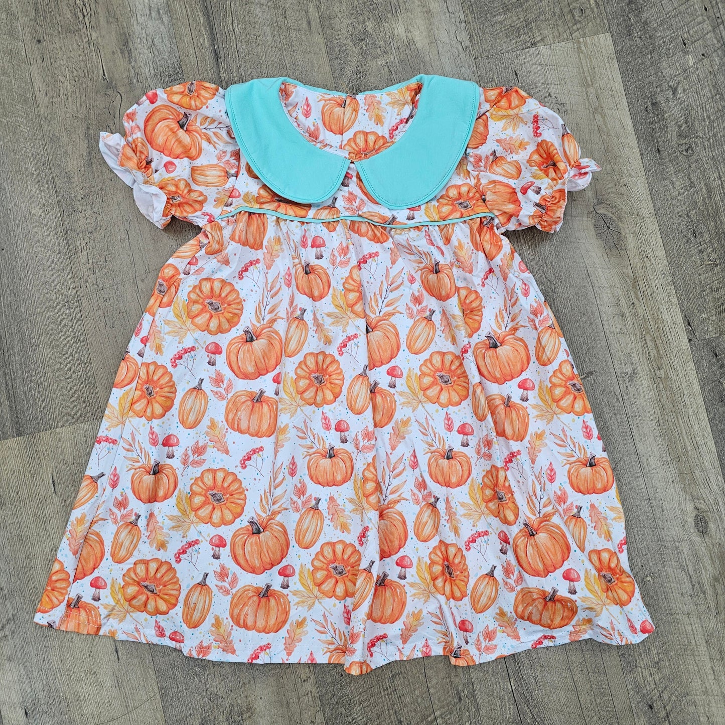 Pumpkin Splatter Dress