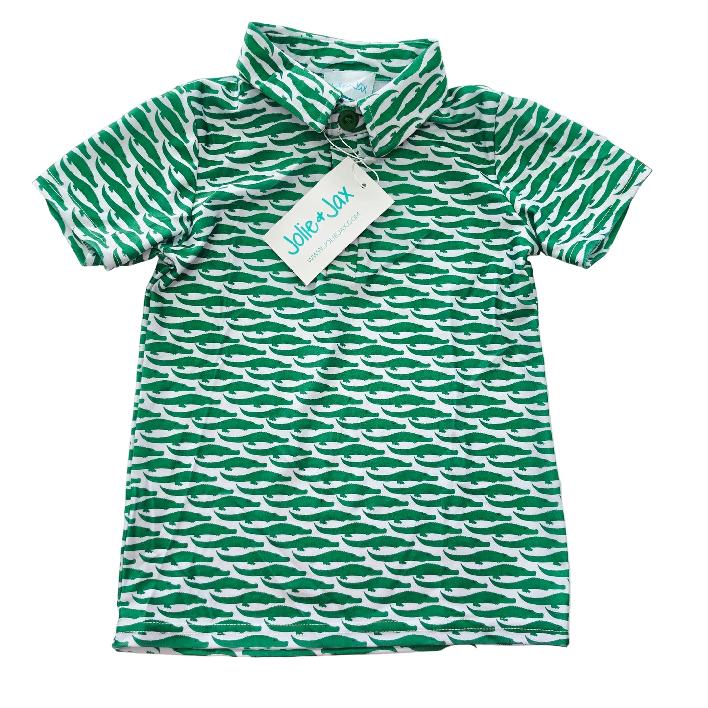 Alligator performance polo kids children’s New Orleans Gulf Coast