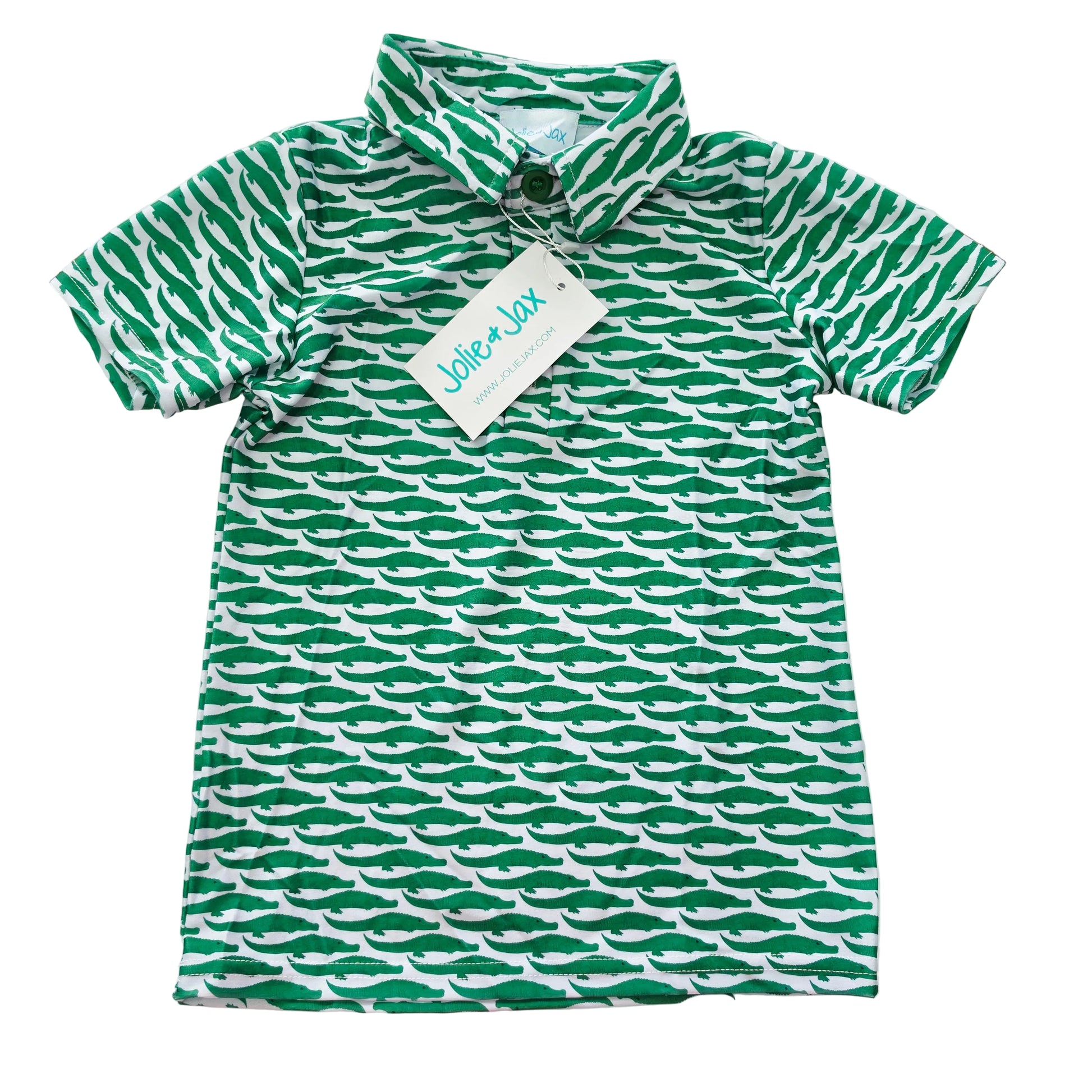 Alligator performance polo kids children’s New Orleans Gulf Coast