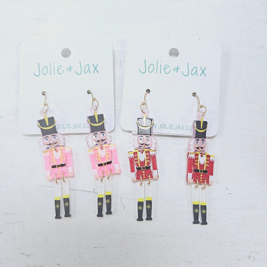 Nutcracker dangle Earrings