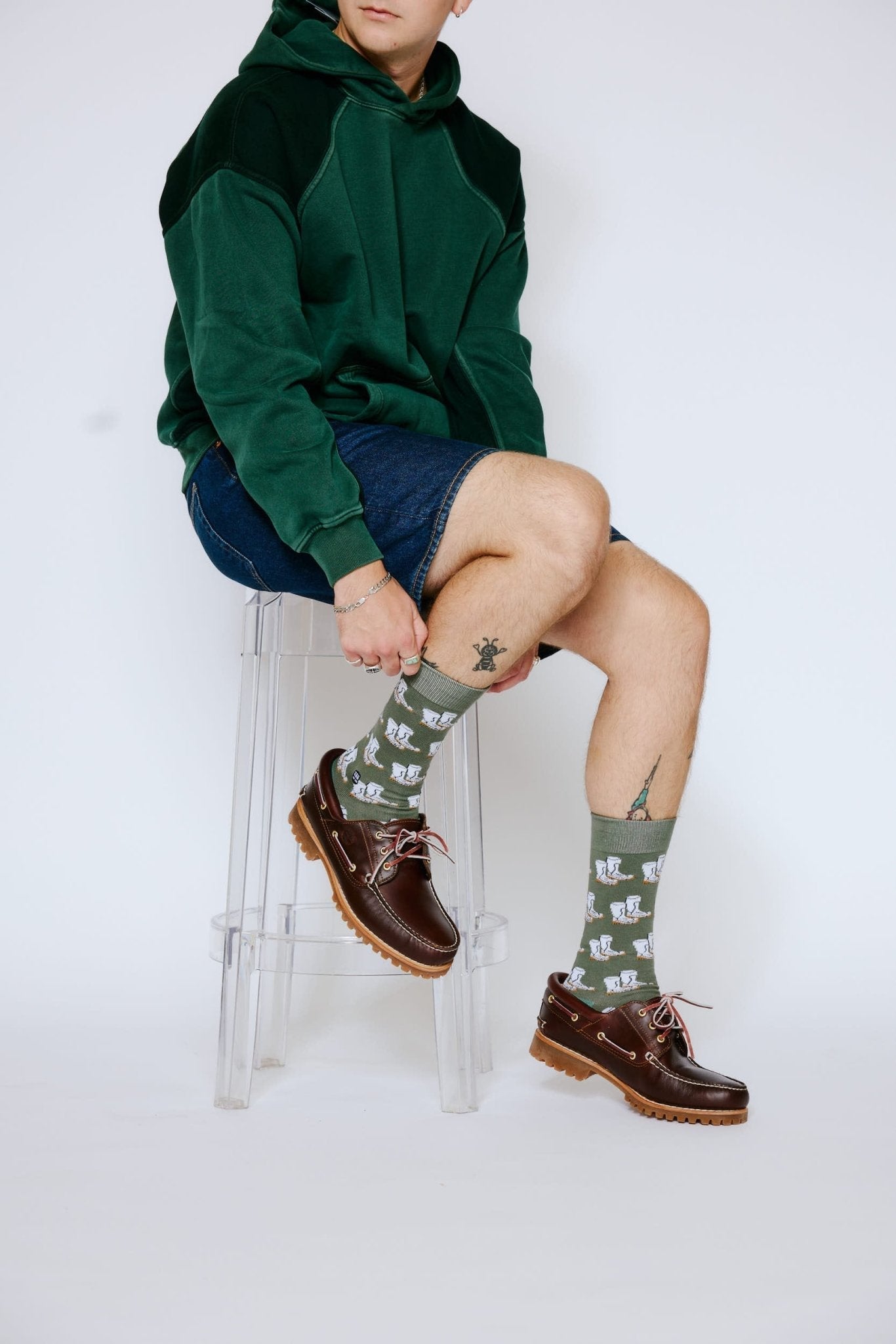 Shrimp Boots Socks
