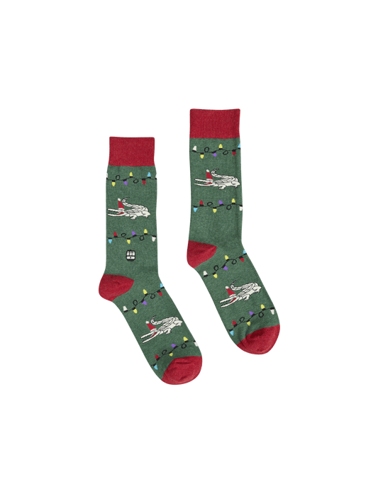 Xmas Gator Socks